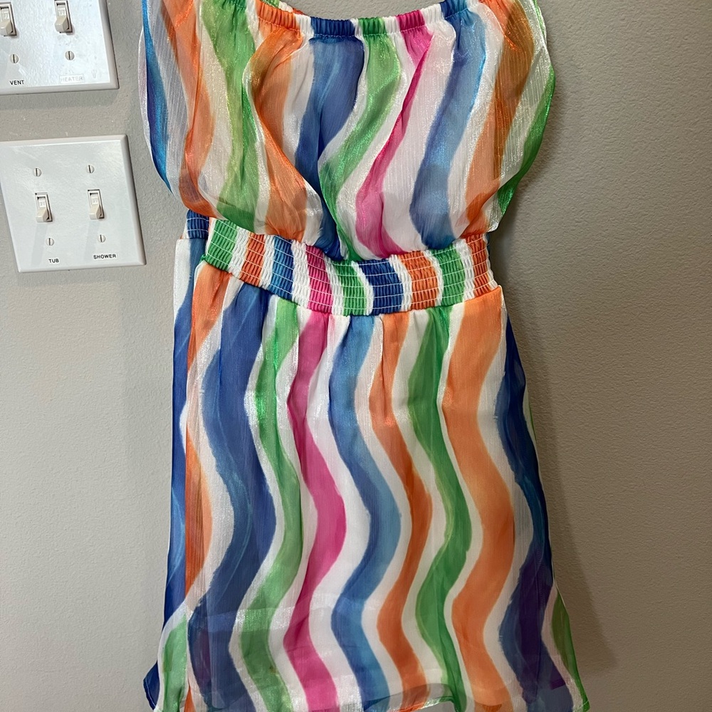 Strapless dress